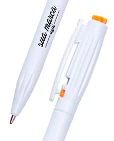 Caneta Plástica Preta para Escritório e Estudos. Ferramenta essencial de escrita em metal resistente. Ideal para negócios, escola e trabalho. Compre já!