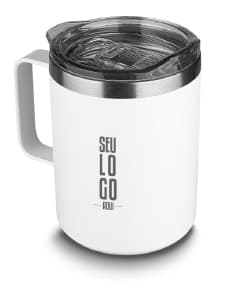 Caneca térmica de 350ml em inox, com design moderno e resistente. Ideal para manter suas bebidas quentes por mais tempo, seja café, chá ou outra bebida de sua preferência. Perfeita para uso em casa, no trabalho ou em viagens. Cor prateada e acabamento em metal brilhante.