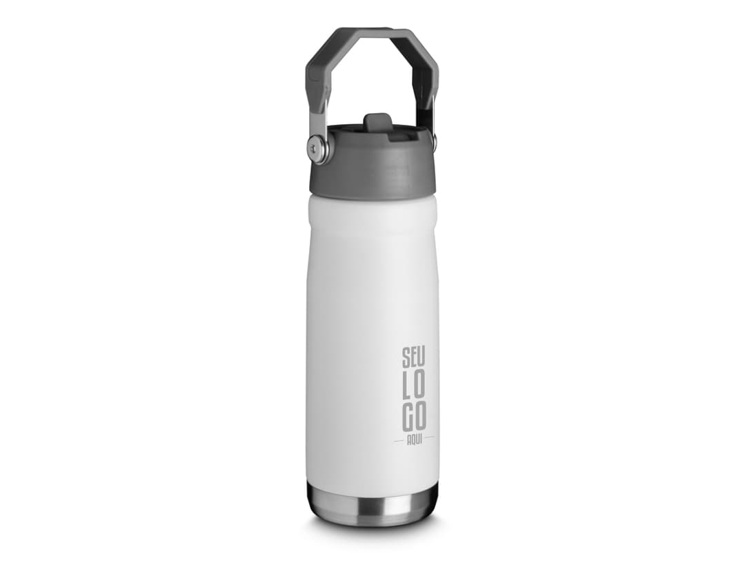 Garrafa térmica de 650ml. Mantenha suas bebidas quentes ou geladas por mais tempo com essa garrafa ultra resistente. Ideal para levar para o trabalho, academia ou passeios ao ar livre. Garanta a sua agora!