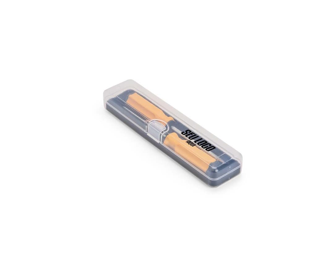 Kit ferramentas 2 peças com chave de fenda e alicate.